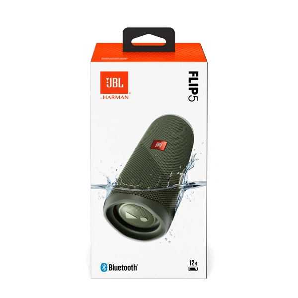 Беспроводная акустика JBL Flip 5 Forest green (лесной зеленый)