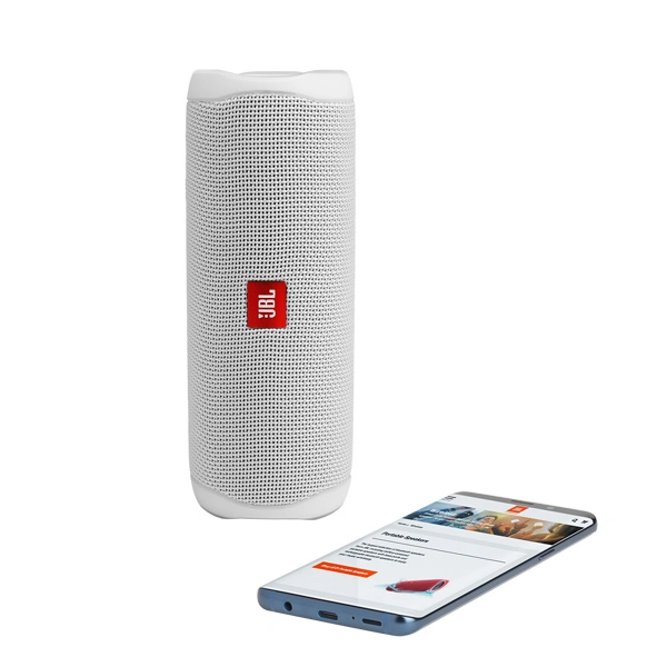 Беспроводная акустика JBL Flip 5 Steel white