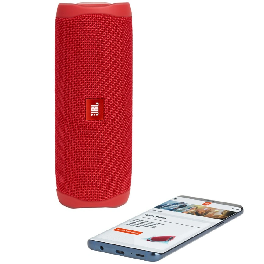 Беспроводная акустика JBL Flip 5 Fiesta Red красная