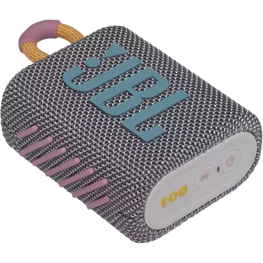 Портативная колонка JBL GO 3, цвет Серый