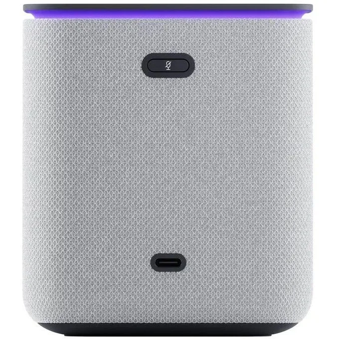 Умная колонка Яндекс Станция Миди серебристый