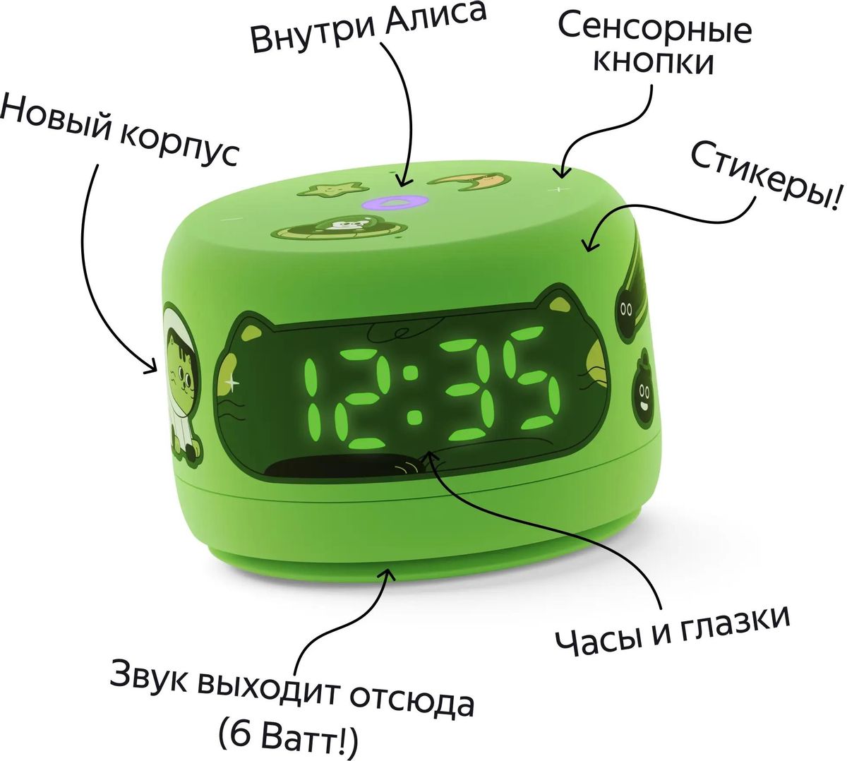 Умная колонка Яндекс станция лайт 2 - Зеленый