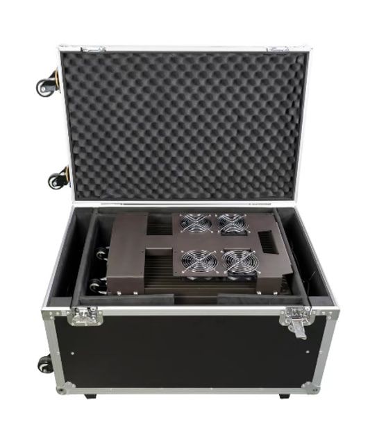 Подавитель дронов "Гром" 14 каналов 800W, Металлический кейс