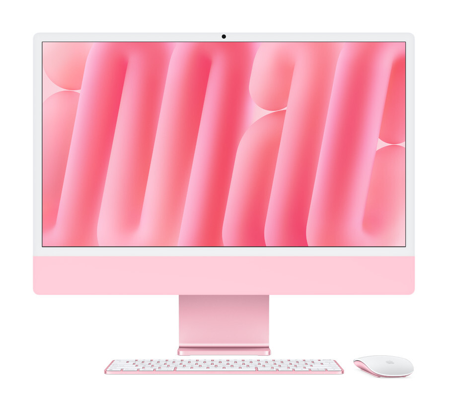 Моноблок Apple iMac 24 (2024) M4 24/512 ГБ Розовый (MD2U4) 10C CPU / 10C GPU
