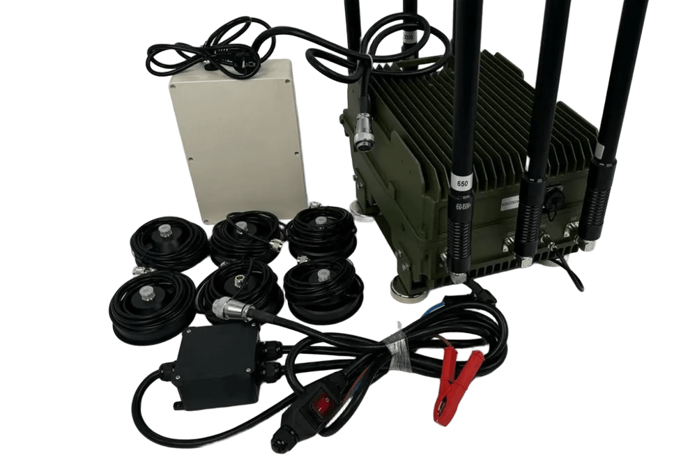 Герань - 6 V1 блокиратор дронов FPV, 300 Вт