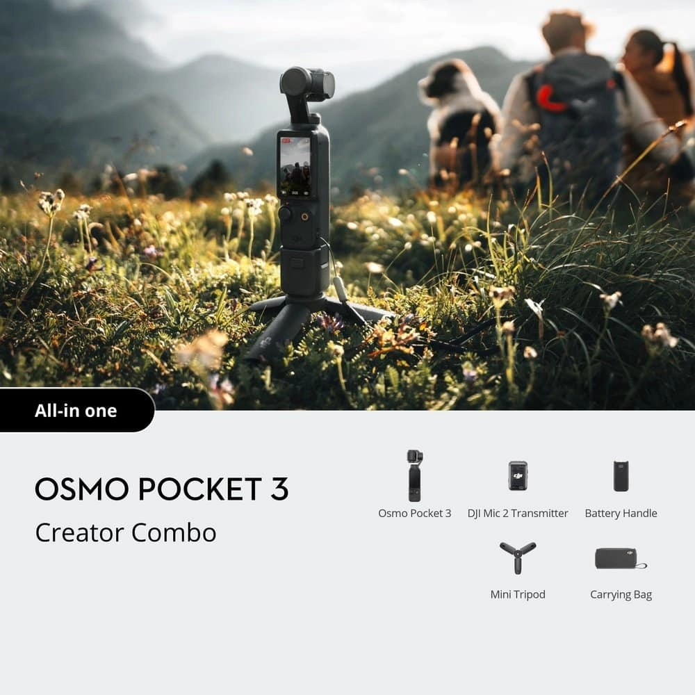 Экшн-камера DJI Osmo Pocket 3 Creator Combo