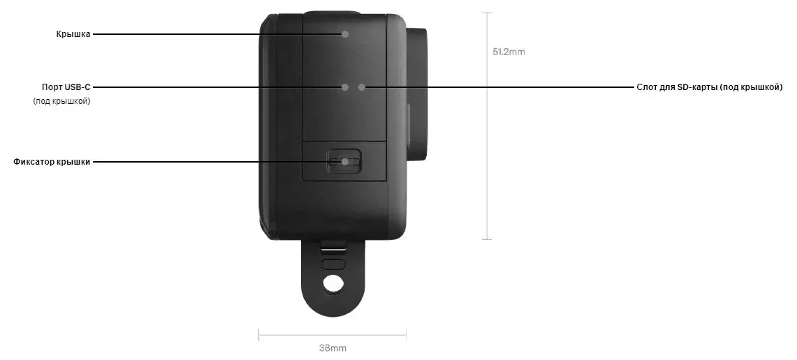 Экшн-камера GoPro HERO 11 Mini Black