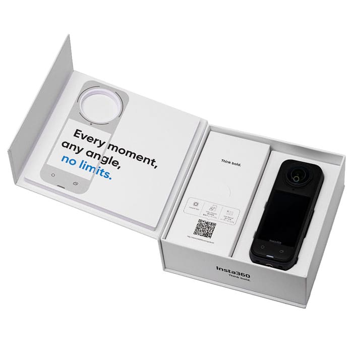 Экшн-камера Insta360 X5 Black (Standard Bundle)