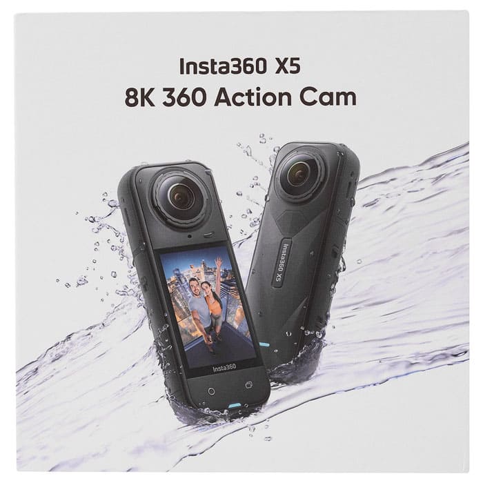 Экшн-камера Insta360 X5 Black (Standard Bundle)