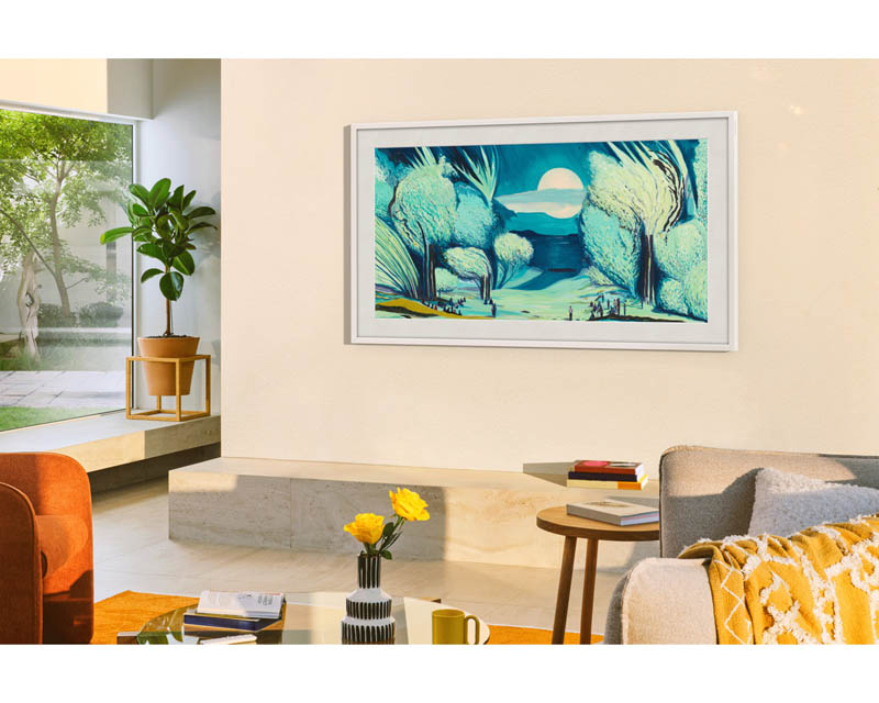 Телевизор Samsung 85" (215 см) QE85LS03FAUXRU черный