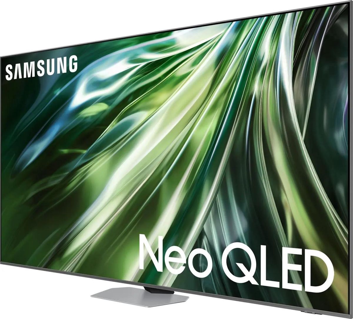 Телевизор Samsung 98" (248 см) QE98QN90DAUXCE серебристый