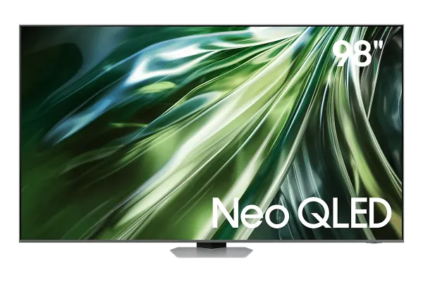Телевизор Samsung 98" (248 см) QE98QN90DAUXRU серебристый
