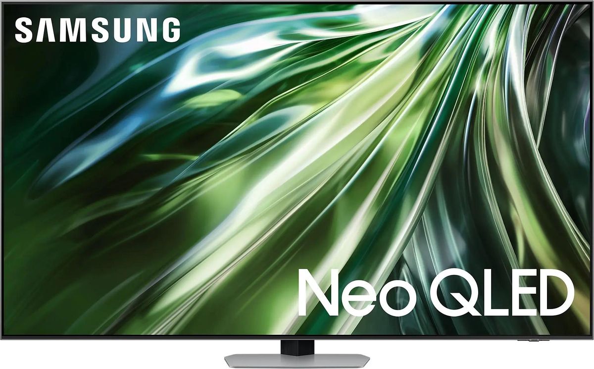 Телевизор Samsung 75" (190 см) QE75QN90DAUXCE серебристый