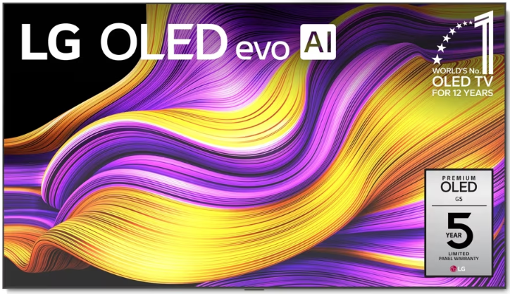 Телевизор LG 83" (210 см) OLED83G5RLA серебро