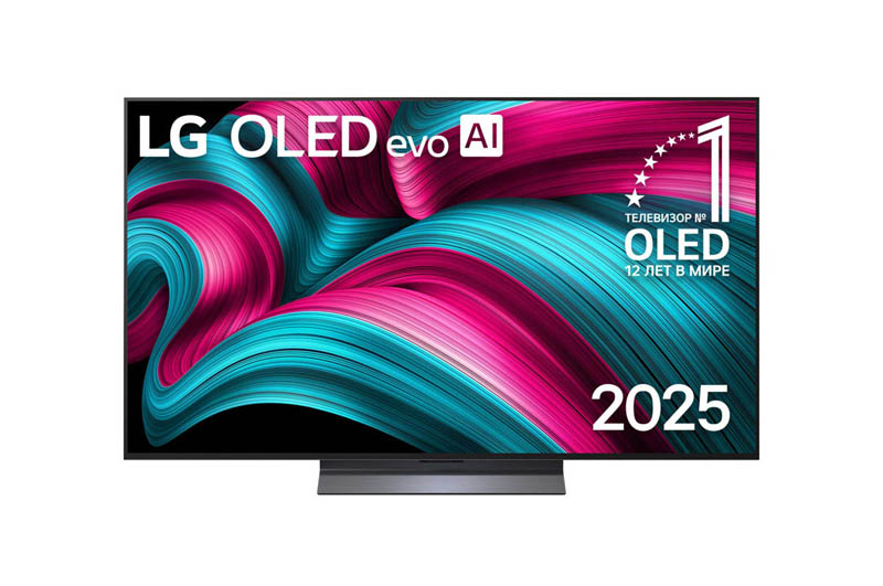Телевизор LG 55" (139 см) OLED55C5RLA черный