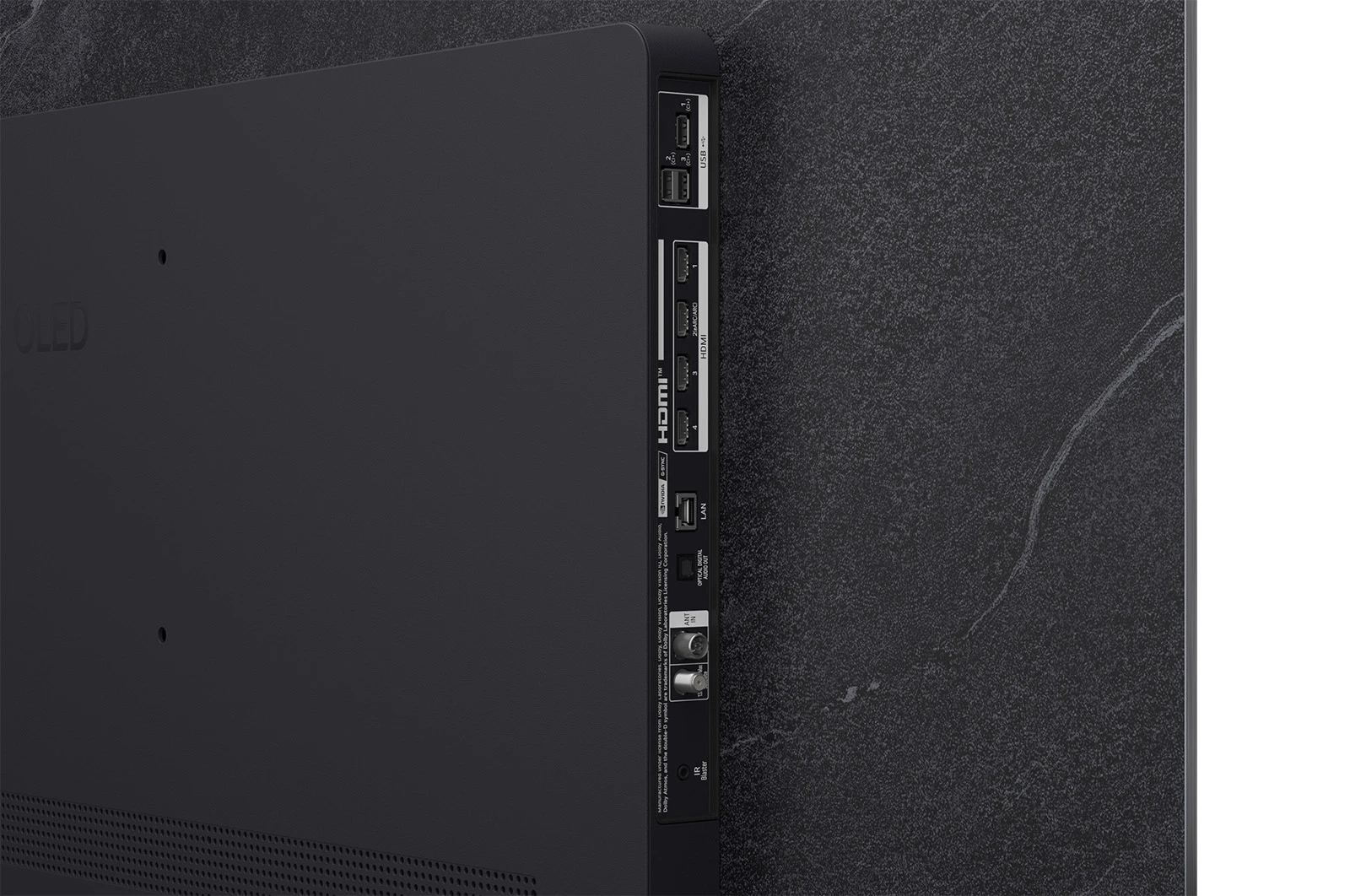 Телевизор LG 77" (195 см) OLED77C5RLA черный