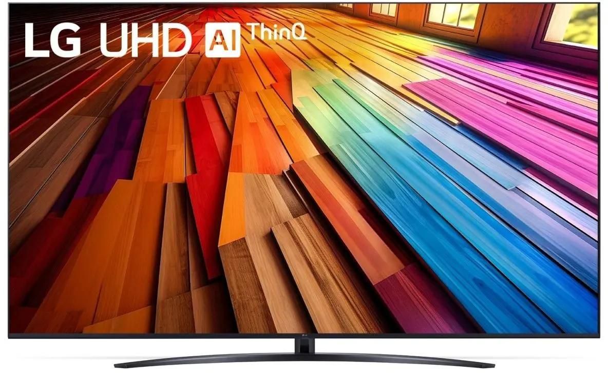 Телевизор LG 86" (218 см) 86UT81006LA черный