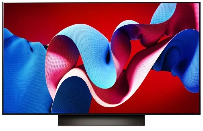 Телевизор LG 77" (195 см) OLED77C4RLA темно-серый
