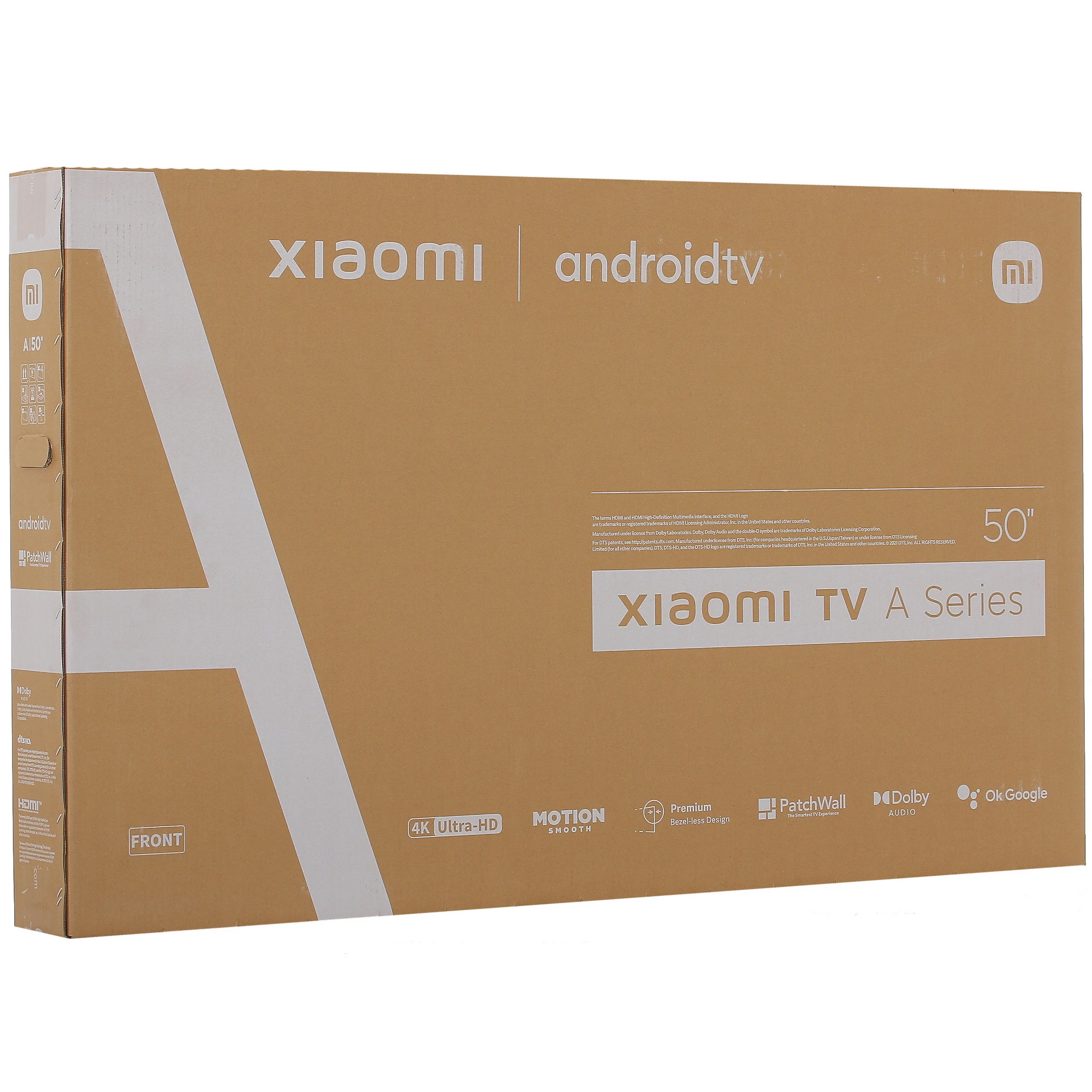 Телевизор Xiaomi TV A 50 - 50" (127 см) L50MA-ARU черный