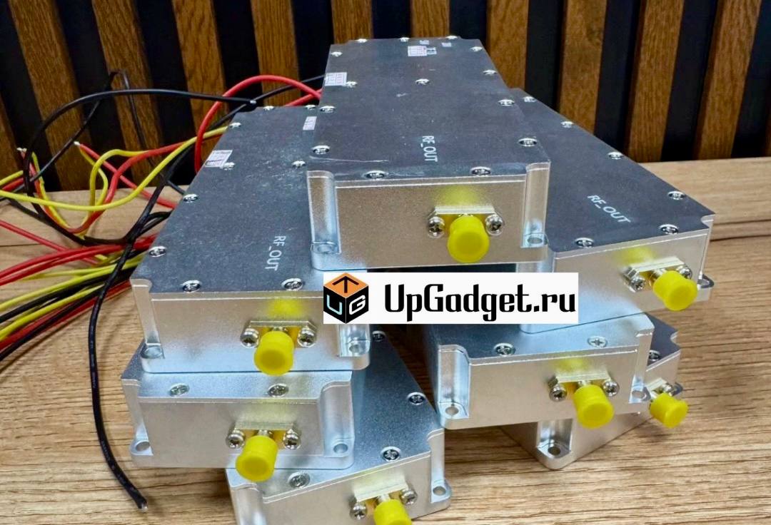 Генератор помех джаммер цифровой 50Вт для РЭБ и подавителей дронов