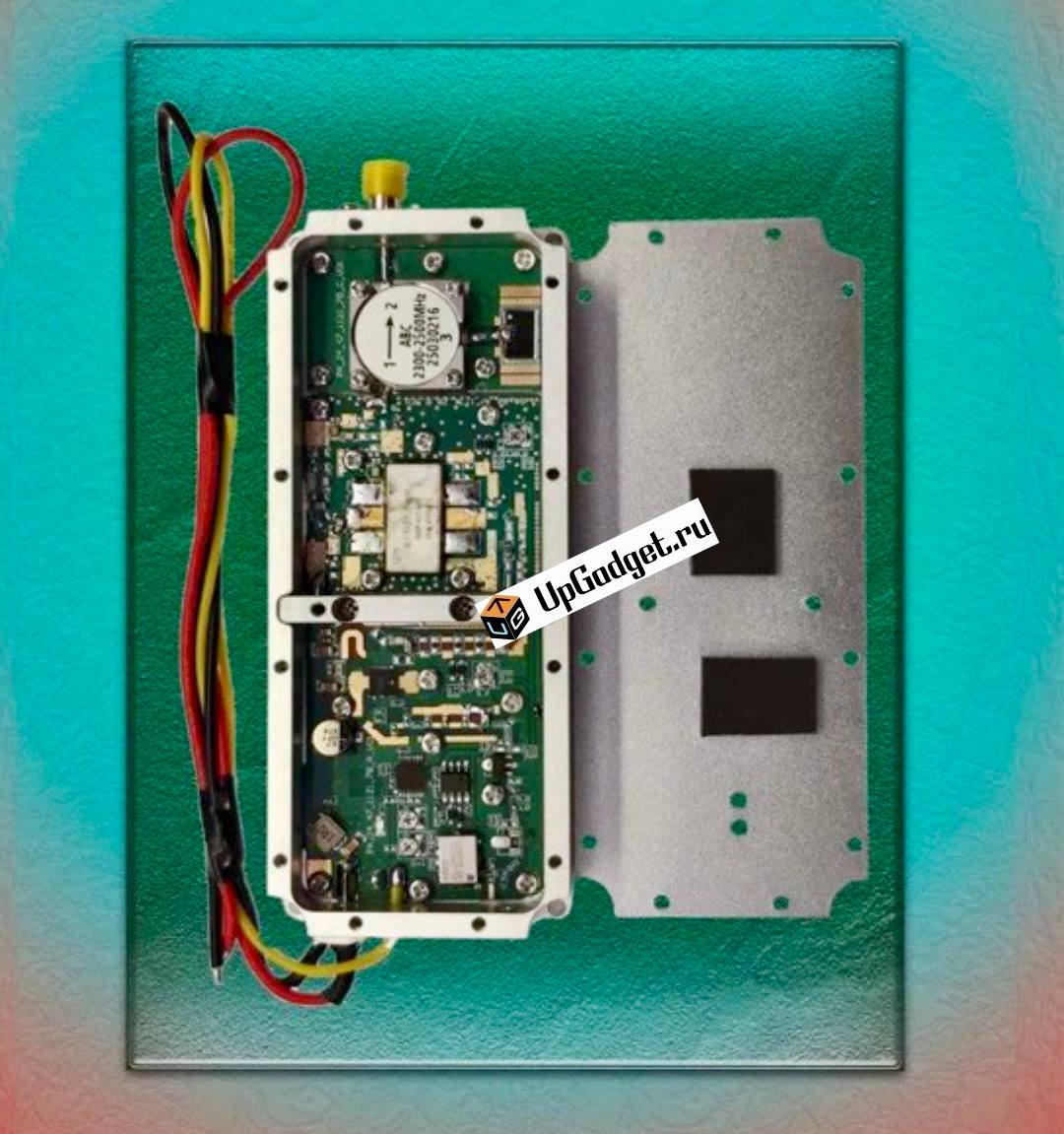 Генератор помех джаммер цифровой 50Вт для РЭБ и подавителей дронов