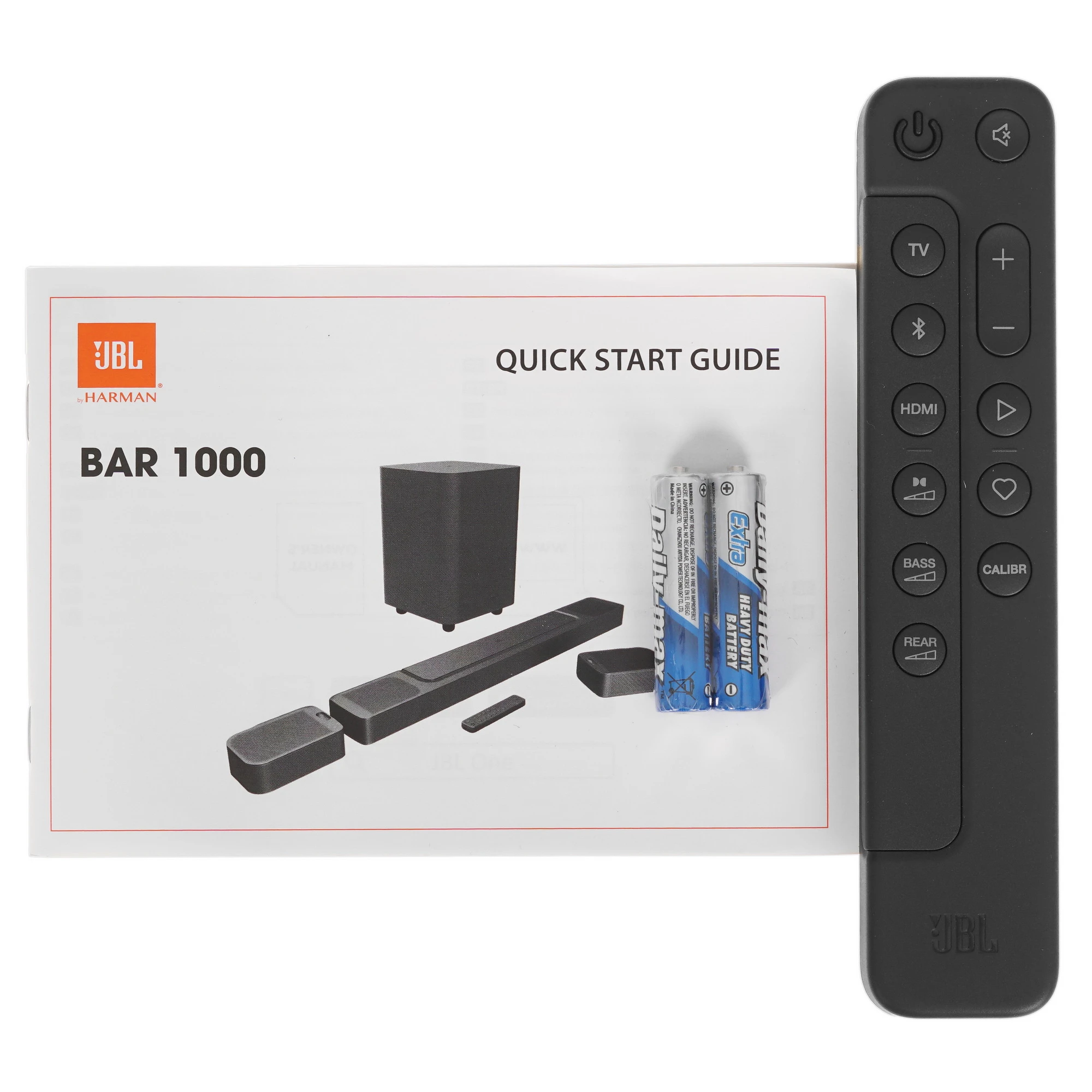 Саундбар JBL Bar 1000, черный