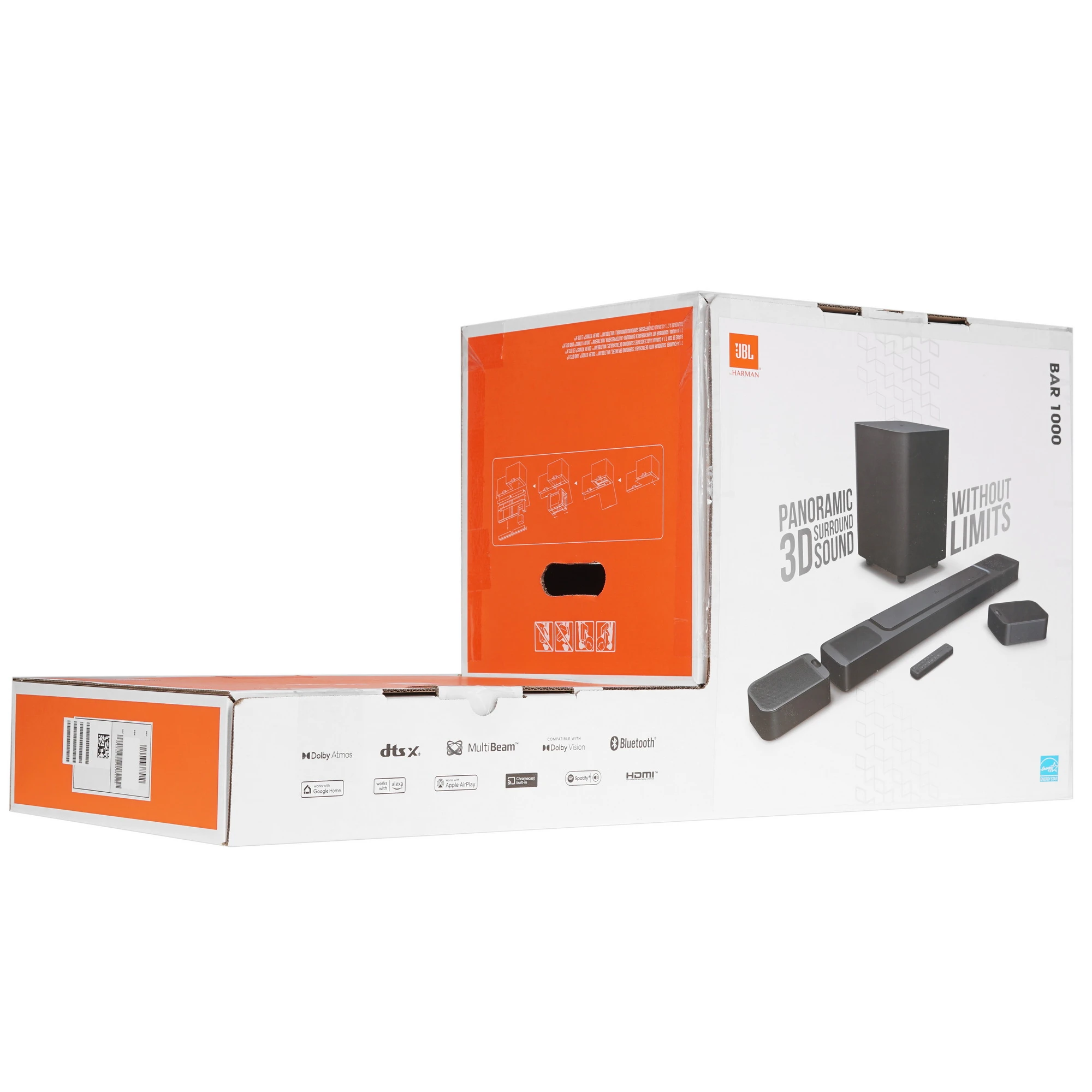 Саундбар JBL Bar 1000, черный