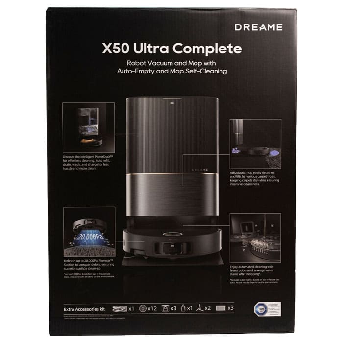 Робот-пылесос Dreame X50 Ultra Complete RU, Black
