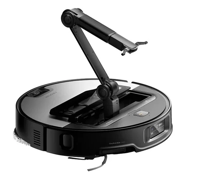 Робот-пылесос Roborock Saros Z70 с механической рукой OmniGrip и станцией самоочистки Серебристый