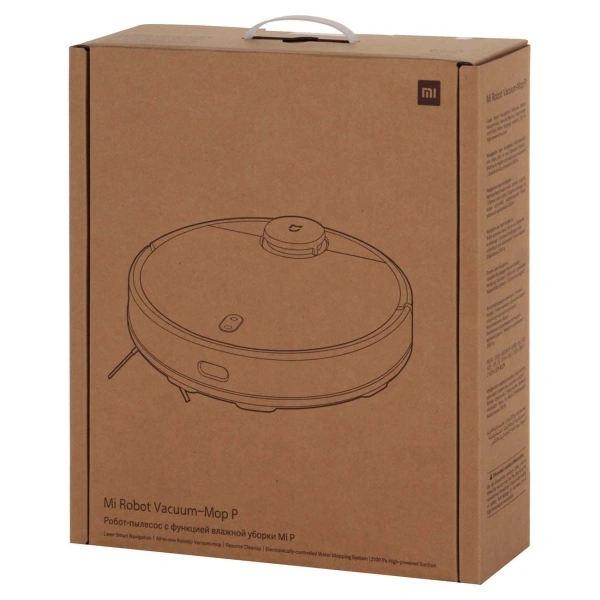Робот-пылесос Xiaomi Mi Robot Vacuum-Mop P White (Белый) Global version