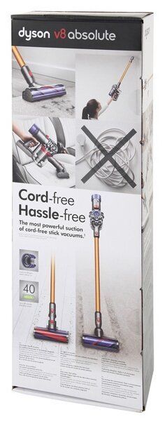 Пылесос Dyson V8 Absolute SV10 Nickel/Yellow