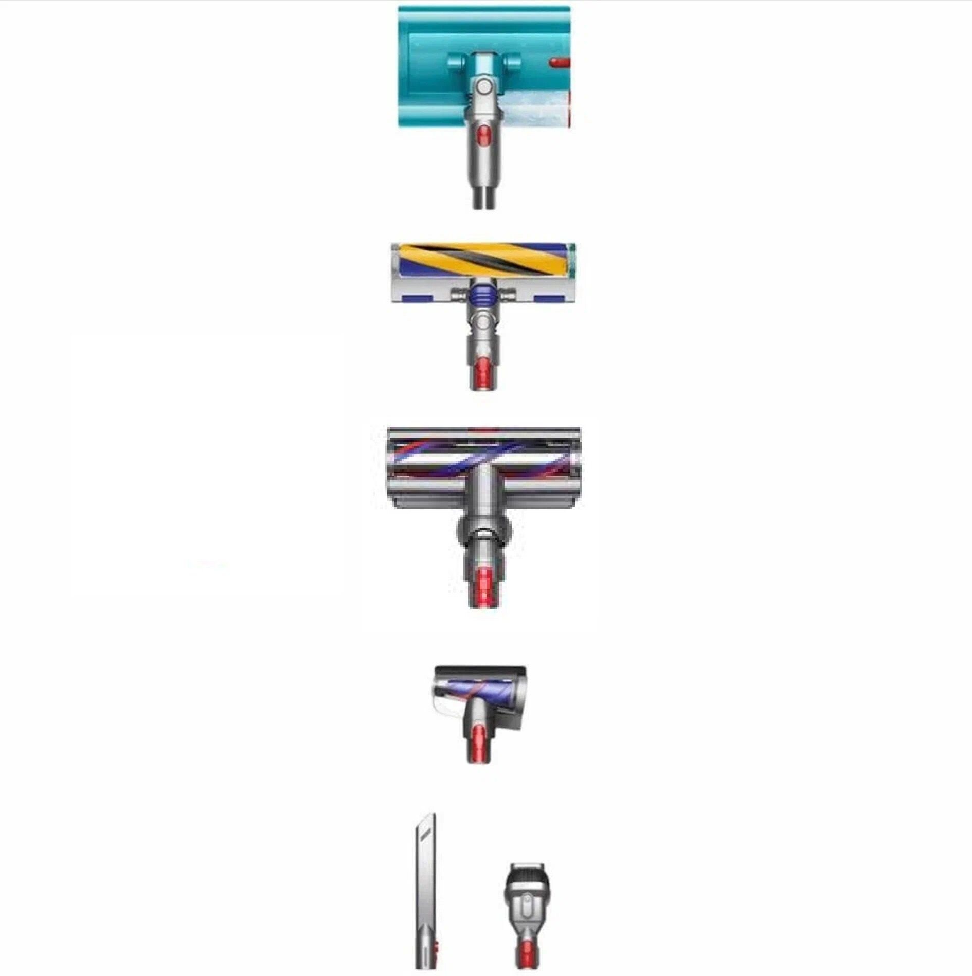 Пылесос Dyson V15s Detect Submarine SV47 Yellow/Nickel