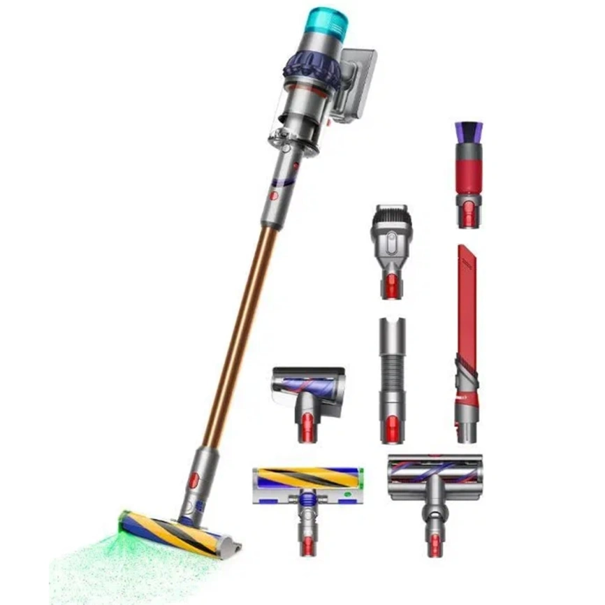 Пылесос Dyson V15 Detect Extra Blue/Copper
