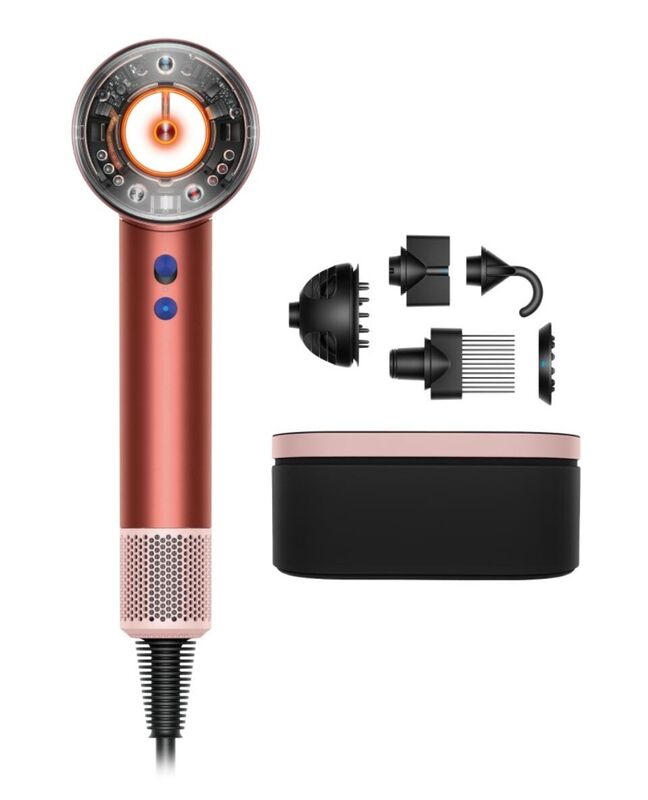 Фен Dyson Supersonic Nural HD16 (Strawberry Bronze), с кейсом