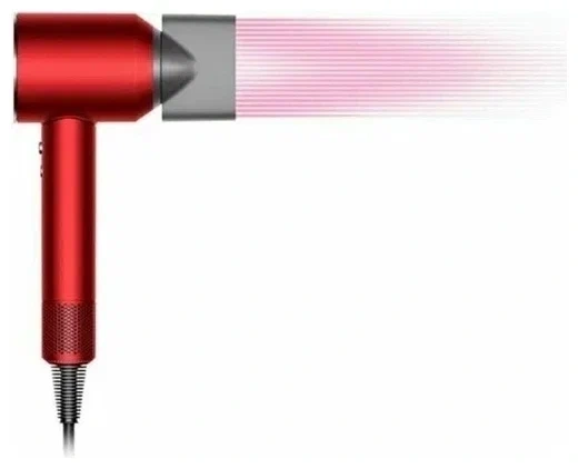 Фен Dyson Supersonic HD07 Red/Nickel