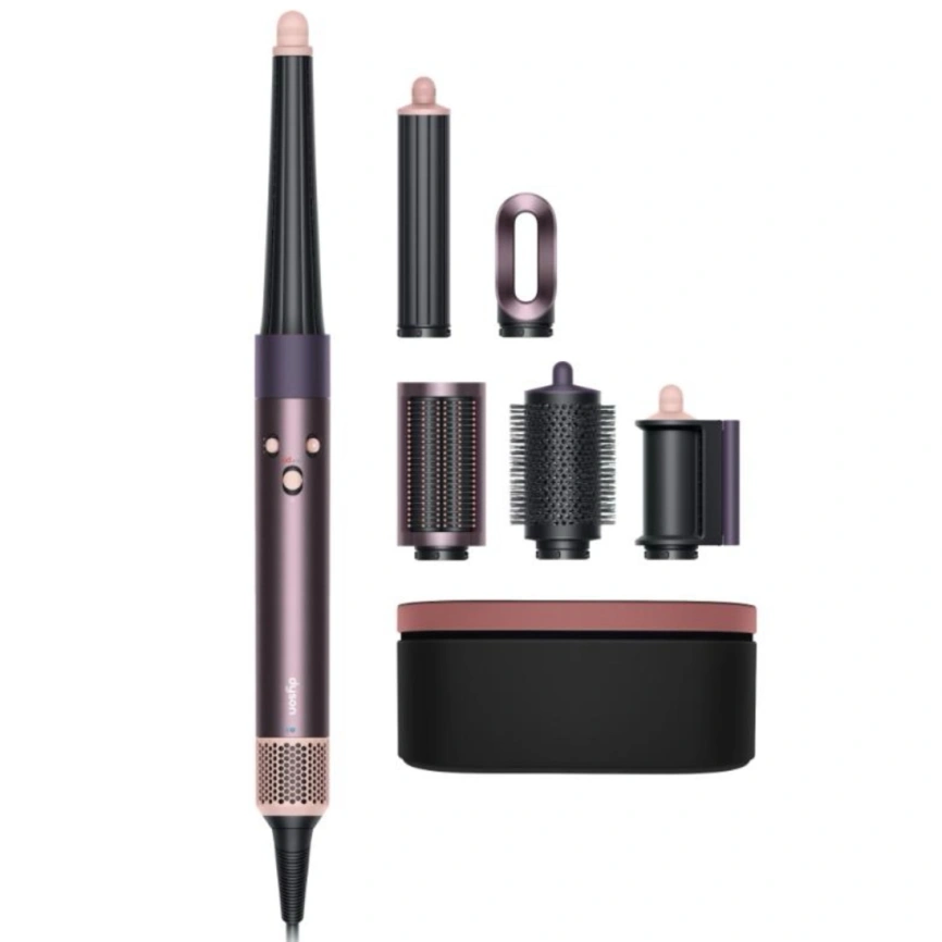 Стайлер Dyson Airwrap i.d. Long HS08 Straight+Wavy, цвет  Jasper Plum