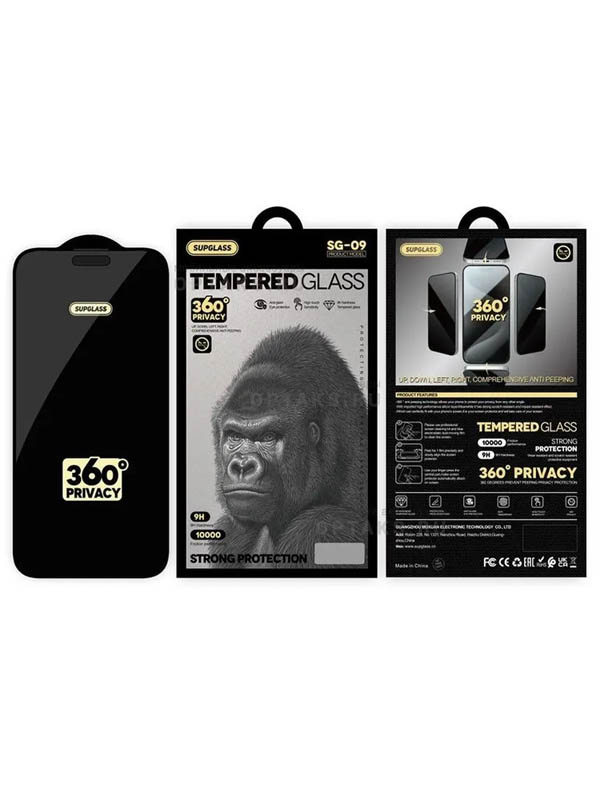Защитное стекло SUPGLASS Privacy Glass SG-09 для 17 Air