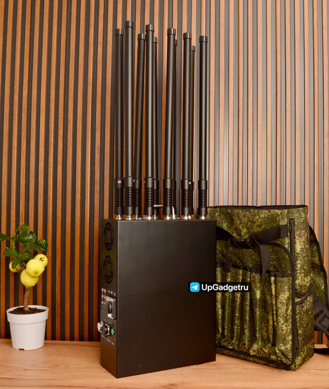 Подавитель дронов Гарпия - 10 каналов 500 Вт/ РЭБ Рюкзак подавитель БПЛА