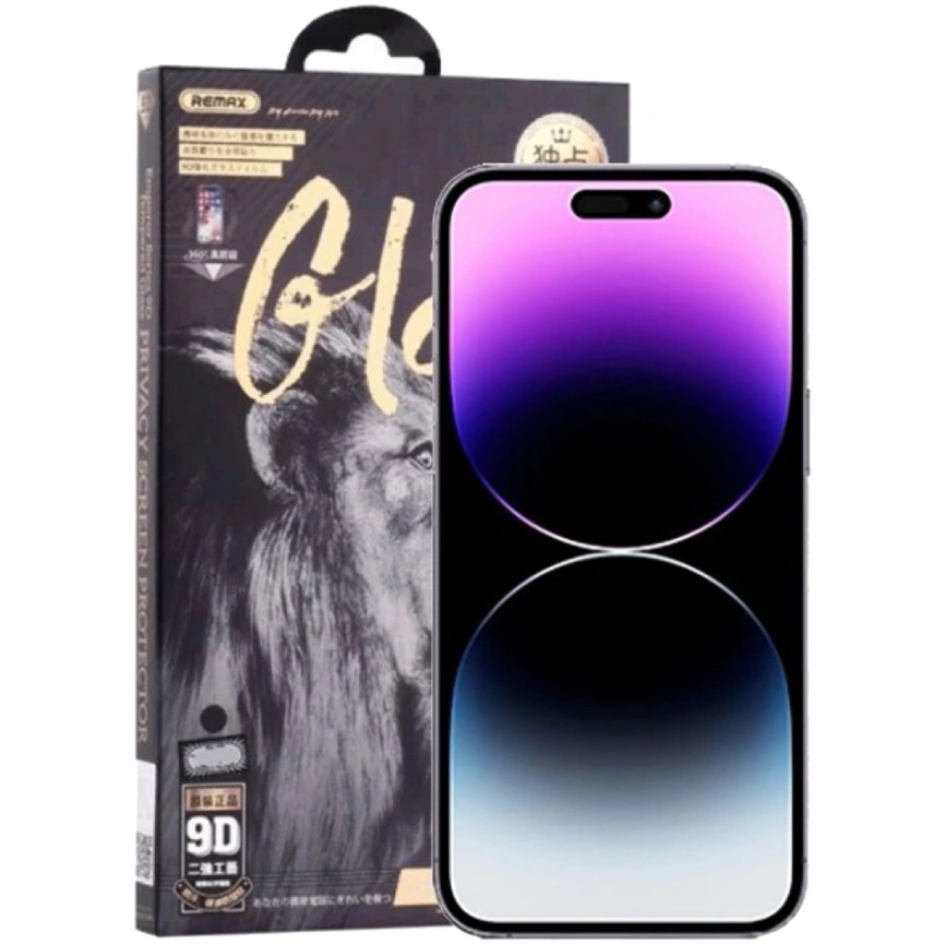 Защитное стекло GL-27 Remax Антишпион для iPhone 16 Pro