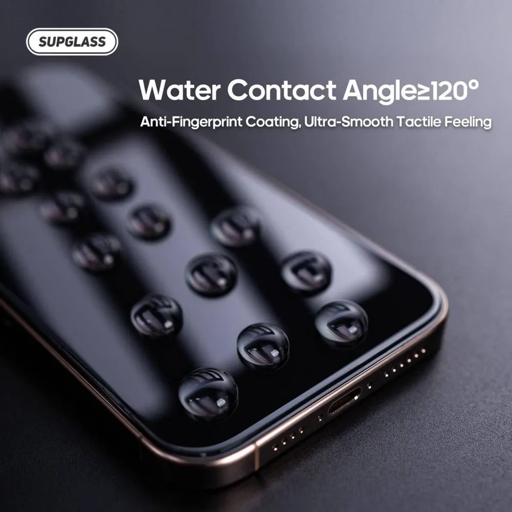 Защитное стекло Supglass SG-02 iPhone 15/15 Pro/16 (6.1")