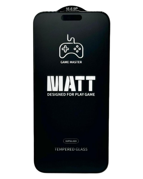 Защитное стекло Supglass XC-13 3D матовое для iPhone 16 Pro Max