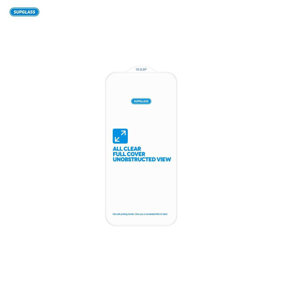 Защитное стекло Supglass SG-02 iPhone 13 / 13 Pro / 14 / 16E (6.1")