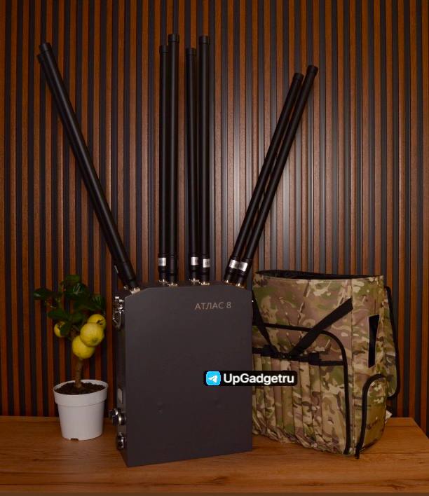 Подавитель БПЛА "Атлас 8" /Блокиратор дронов Атлас 8 каналов РЭБ