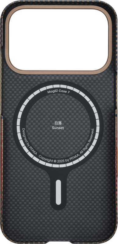 Чехол Pitaka Slim Case Sunset для iPhone 17 Pro