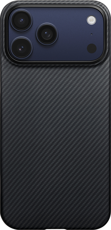 Чехол Pitaka Slim Case для iPhone 17 Pro Max, черный