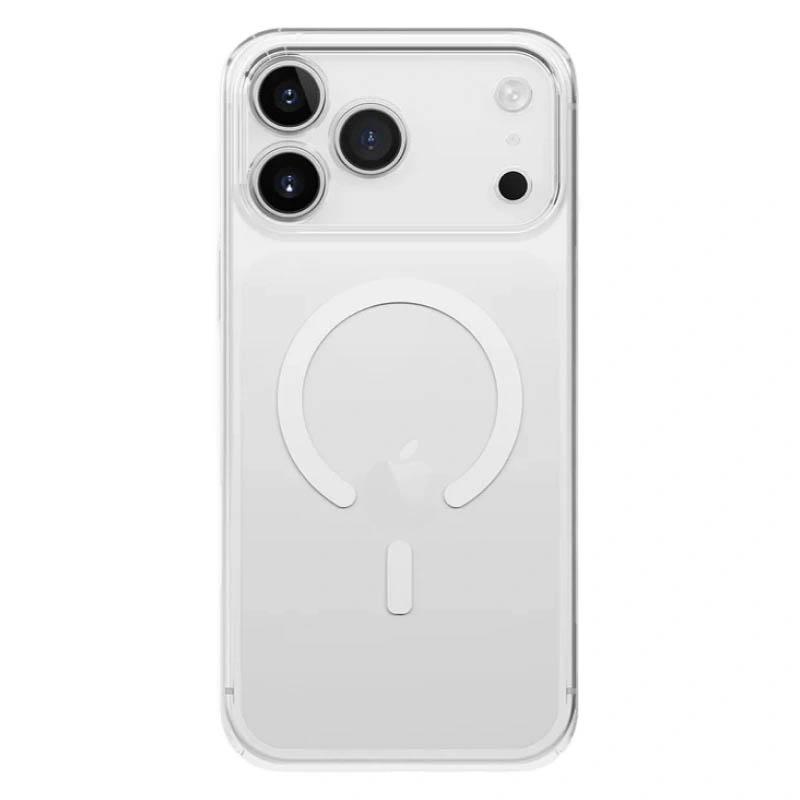 Чехол Uniq AirSuit для iPhone 17 Pro (MagSafe), Clear/White