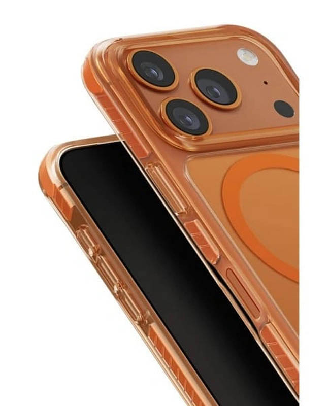 Чехол Uniq Combat для iPhone 17 Pro (MagSafe), Volt Orange