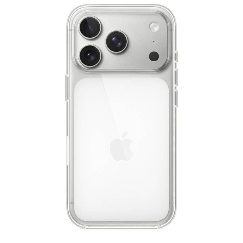 Чехол Clear Case Magsafe IРhone 17 Pro Max (1:1), Прозрачный