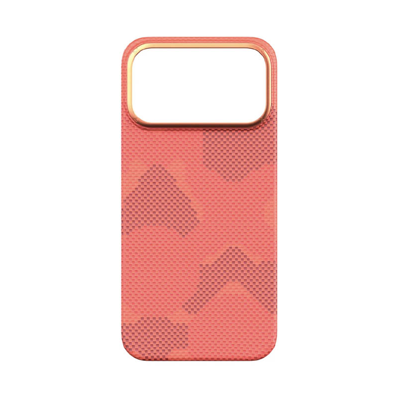 Чехол Momax Aramid Magnetic iPhone 17 Pro Max, Оранжевый