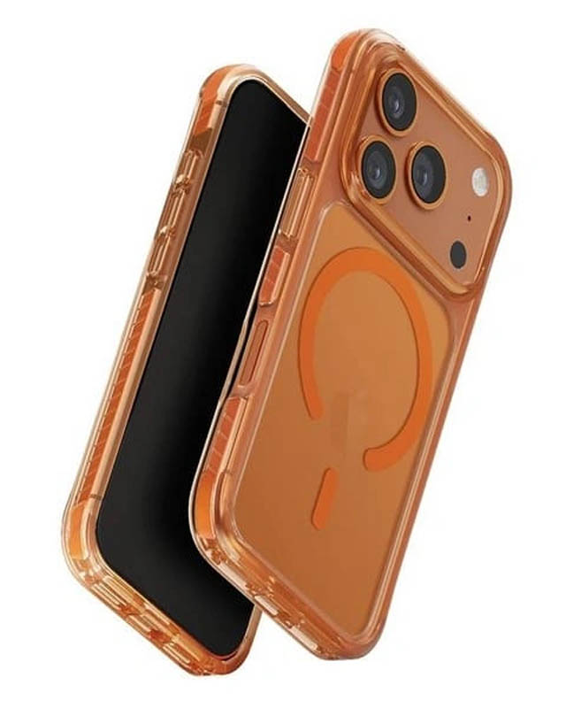 Чехол Uniq Combat для iPhone 17 Pro Max (MagSafe), Volt Orange